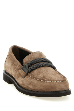 'Precious Clamp' loafers Brown