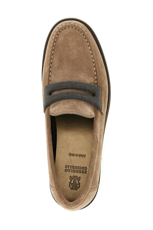 Лофери «Precious Clamp» Коричневі MZSFG3237C8849