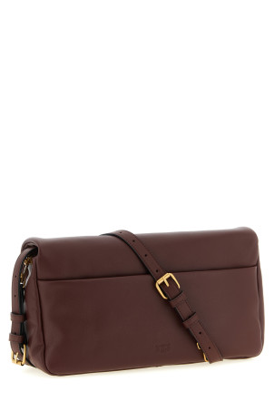 'Click Soft Classic' crossbody bag Bordeaux