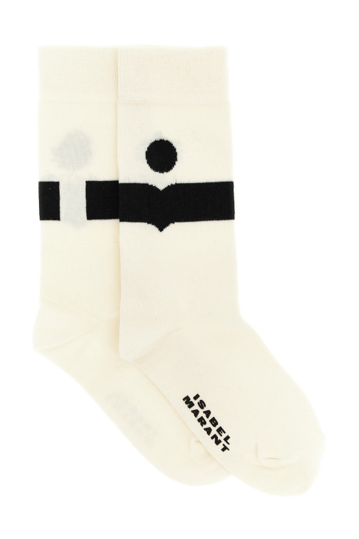 'Nesson' socks Beige
