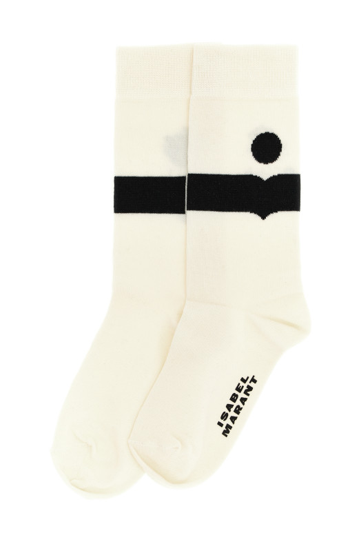 'Nesson' socks Beige