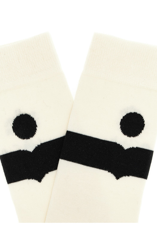'Nesson' socks Beige