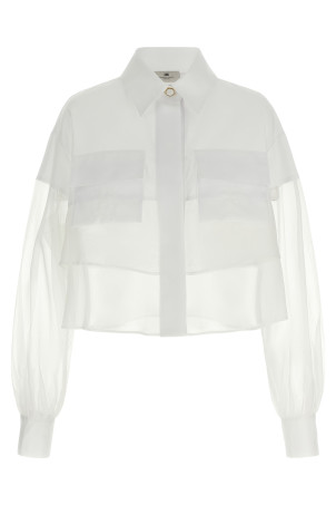 Organza shirt White