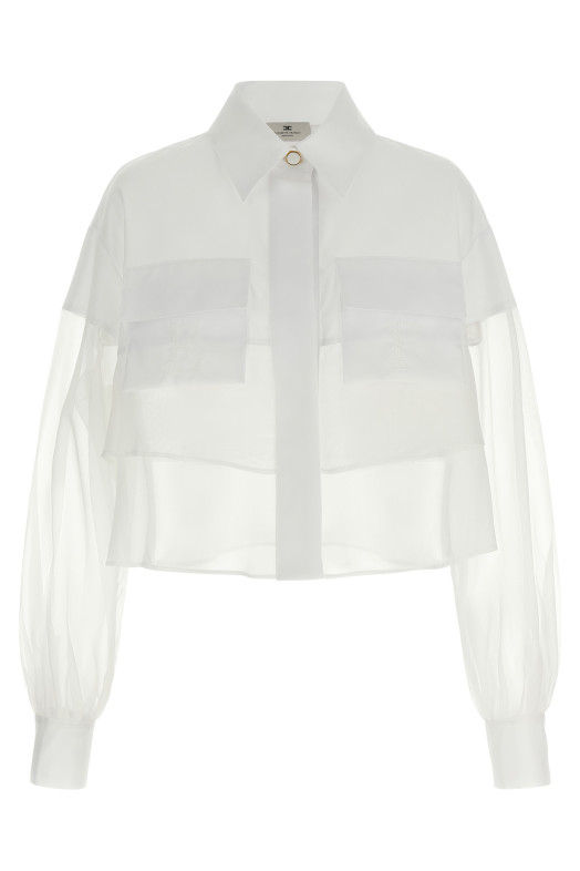 Organza shirt White