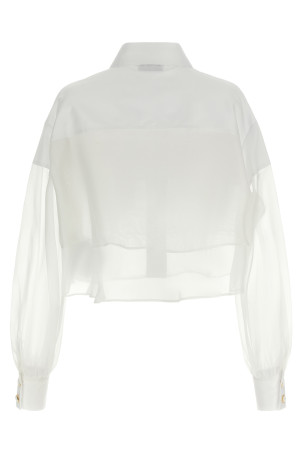 Organza shirt White