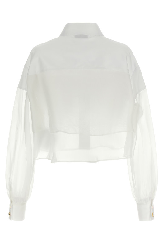 Organza shirt White