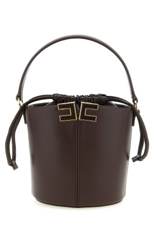 Logo bucket bag Brown
