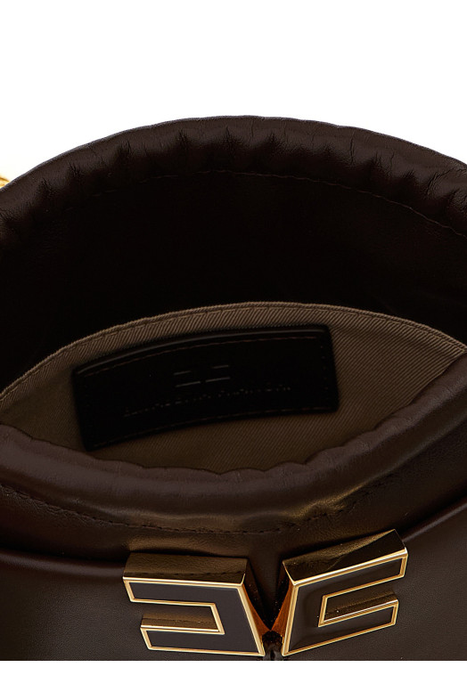 Logo bucket bag Brown