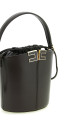 Logo bucket bag Black