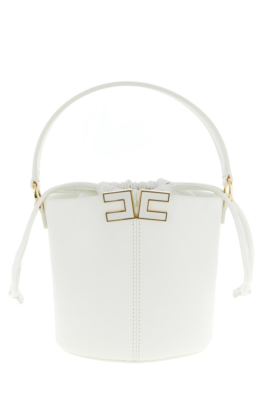 Logo bucket bag Beige