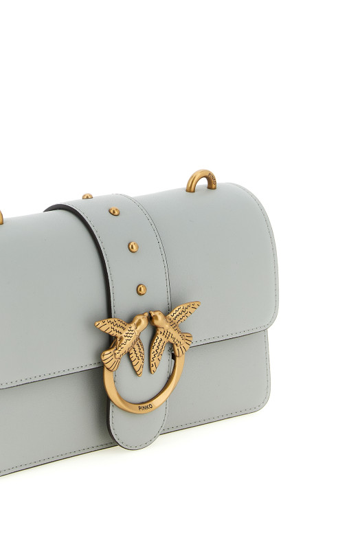 'Love One Mini' crossbody bag Gray