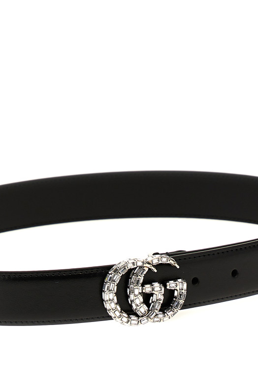 Ремінь «GG Marmont» Чорний 7726510YAUN1155