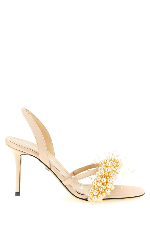 'Floating Pearl' sandals Gold