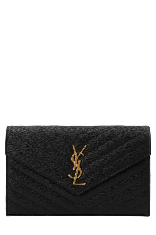 'Monogram' crossbody bag Black