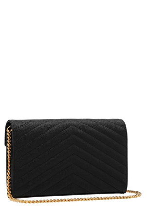 'Monogram' crossbody bag Black