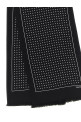 Шовковий шарф у горошок Чорний TOM FORD SSD027S0199NAA