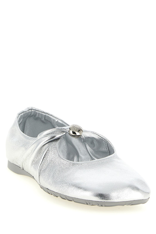 Балетки «Pebble Soft» Серебристые LLPF466X011160