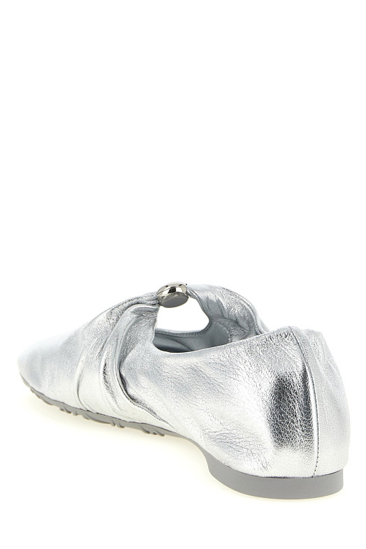 Балетки «Pebble Soft» Серебристые LLPF466X011160