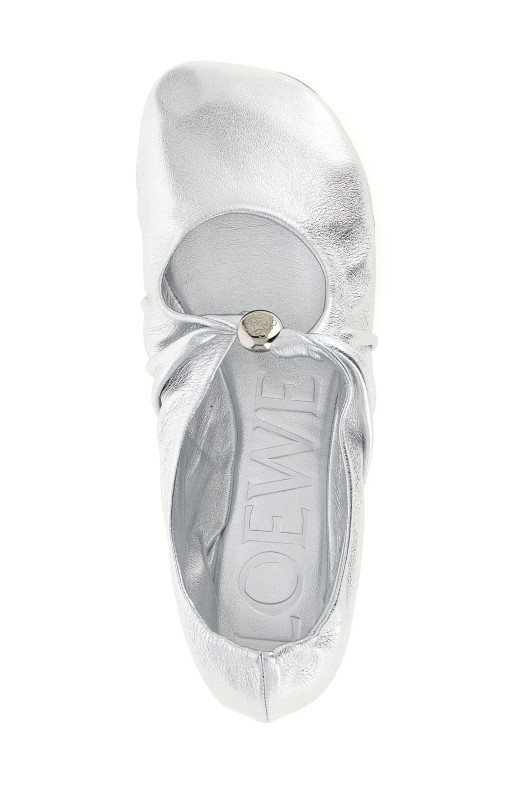 Балетки «Pebble Soft» Серебристые LLPF466X011160