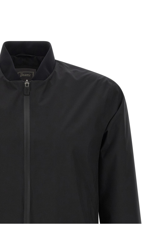 'Functional' bomber jacket Black