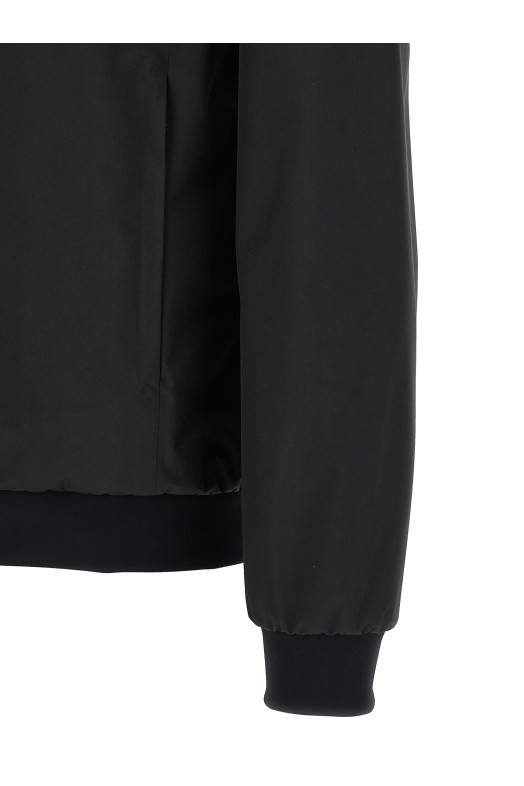 'Functional' bomber jacket Black