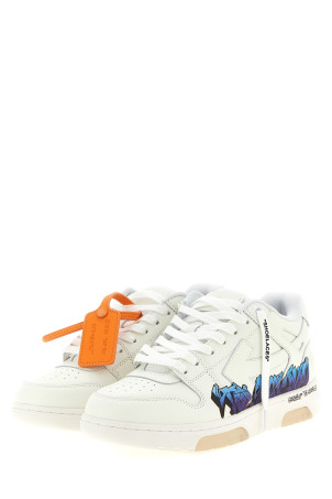 'Out Of Office For Walking' sneakers White