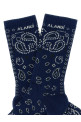 'Bandana' socks Blue