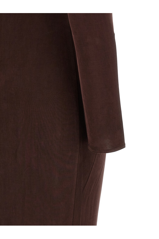 'Red Carpet' dress Brown
