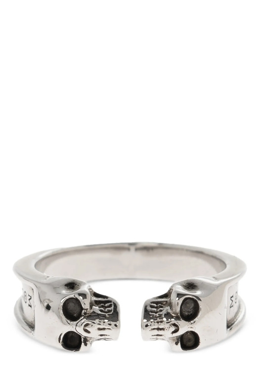 Каблучка «Тонка подвійна черепа» Срібло 855354J160Y0446