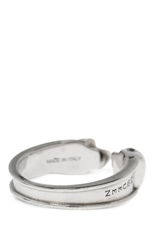 Каблучка «Тонка подвійна черепа» Срібло 855354J160Y0446