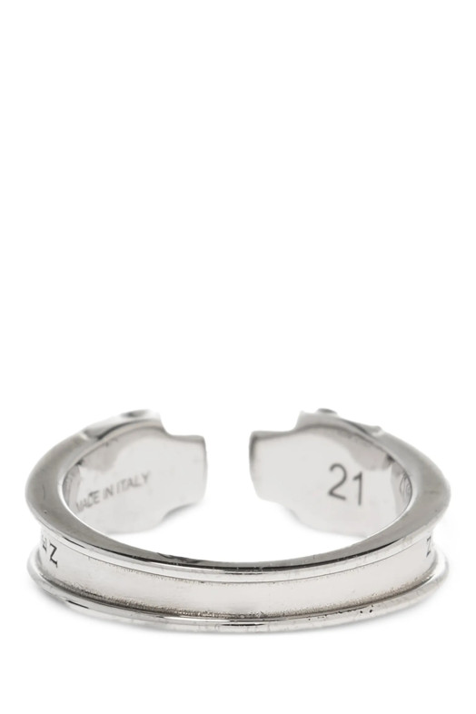 Каблучка «Тонка подвійна черепа» Срібло 855354J160Y0446