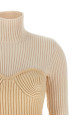 Corset sweater Beige