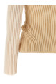 Corset sweater Beige