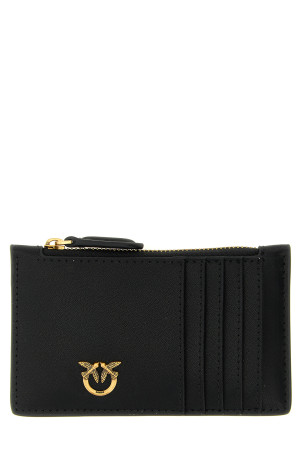 'Airone' card holder Black