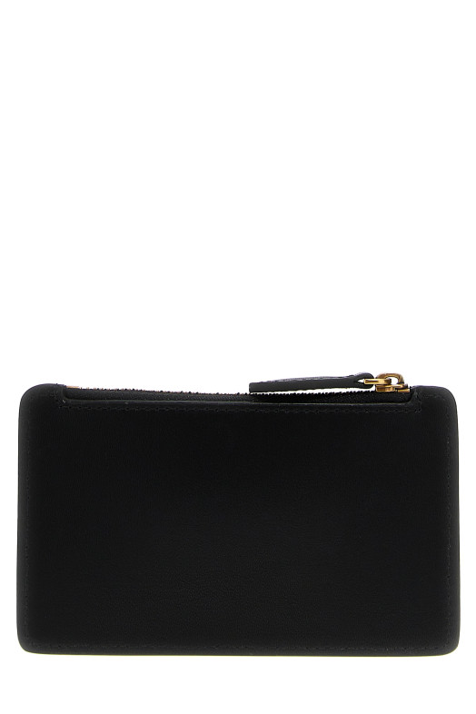 'Airone' card holder Black