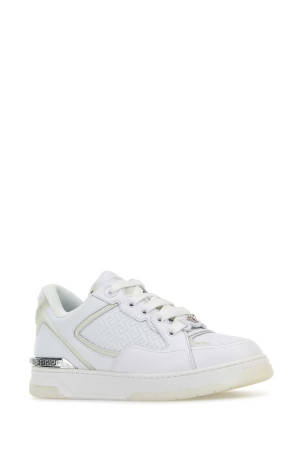White leather sneakers VERSACE (10205931A14615)