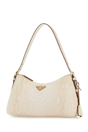 Сумка через плече Aimée з шкіри кольору слонової кістки PRADA (1BC229VLVM2GB0)