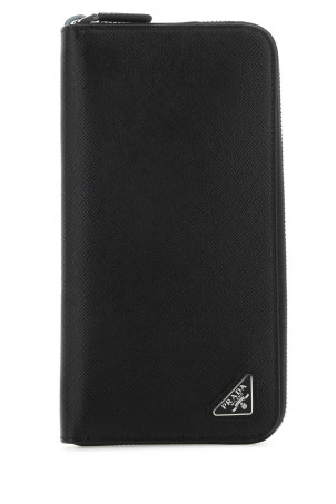 Black leather wallet Black PRADA (2ML317QHH)