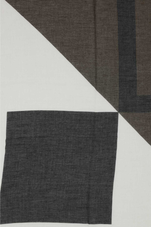 Шарф з принтом із модальної суміші SAINT LAURENT (7338033Y668)