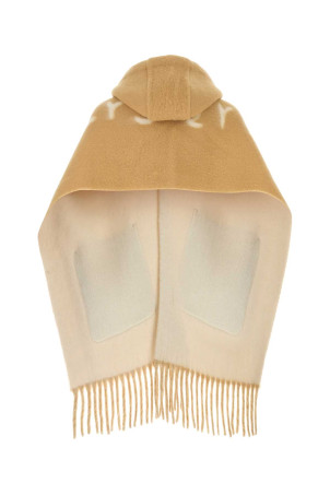Бежевий шарф з вовни альпаки BURBERRY (8121283)