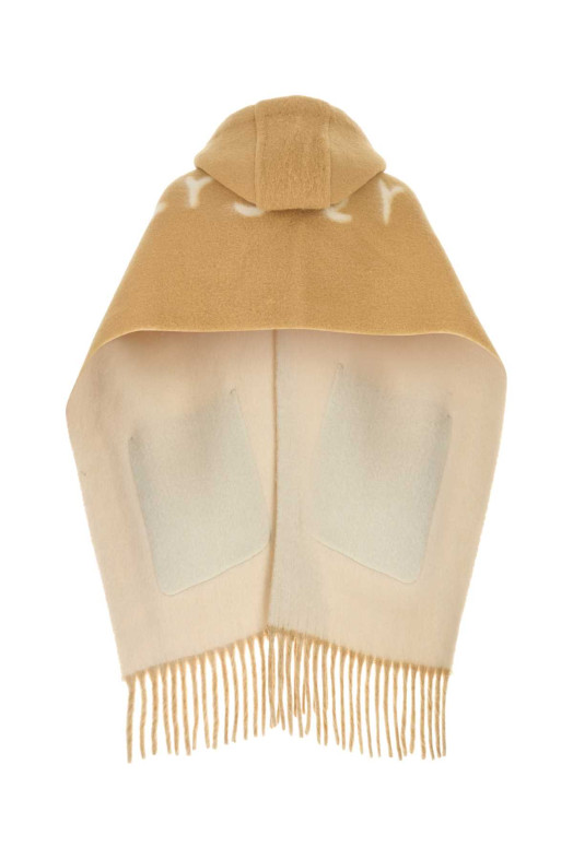 Бежевий шарф з вовни альпаки BURBERRY (8121283)