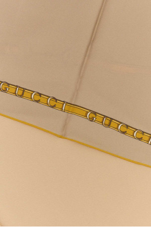 Beige twill foulard GUCCI (8496883G001)