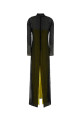 Black georgette long dress Black GUCCI (852965ZHS04)