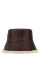 Капелюх-ковпак із коричневої синтетичної шкіри STELLA McCARTNEY (900453WP0638)