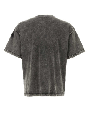 Темно-сіра бавовняна футболка DIESEL (A195450HGBX)