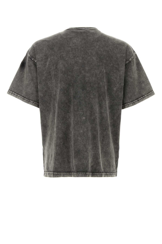 Темно-сіра бавовняна футболка DIESEL (A195450HGBX)