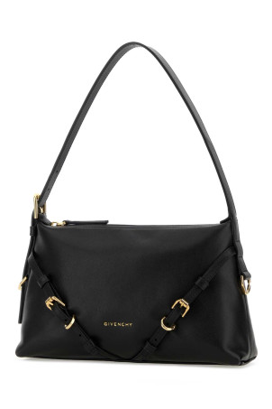 Black leather mini Voyou shoulder bag GIVENCHY (BB514XB2AE)