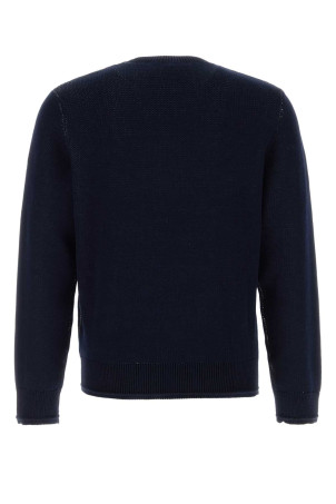 Midnight blue cotton sweater GIVENCHY (BM90W44YNX)
