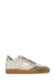 Белые кожаные кроссовки Ball Star GOLDEN GOOSE DELUXE BRAND (GMF00117F008163)