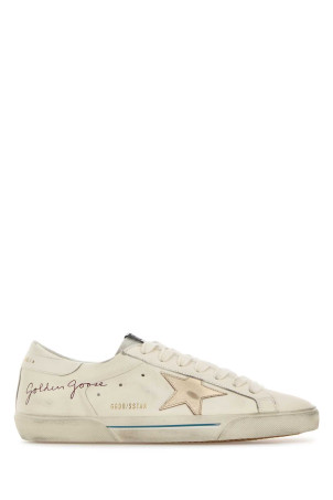 ivory leather Super Star sneakers GOLDEN GOOSE DELUXE BRAND (GMF01015F008166)